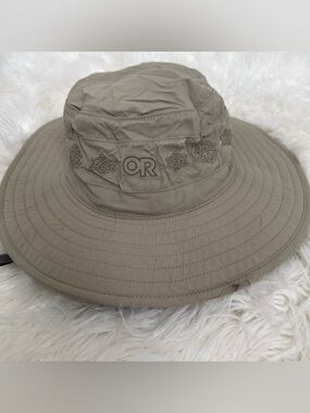 Outdoor Research Women's Taupe Wide-Brim Sun Hat